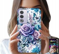 ETUI DO OPPO A80 5G - KWIECISTE WZORY RÓŻEKWIATKI CASE + FOLIA