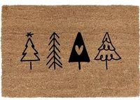 Wycieraczka gotowa kokosowa do wnętrz 40 x 60 cm