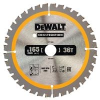 Tarcza tnąca do drewna 165x20x40T DeWalt DT1950