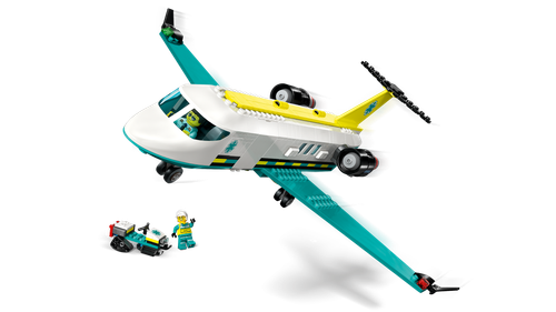 LEGO City Samolot pogotowia ratunkowego 60465 - misje ratunkowe 6+ na Arena.pl