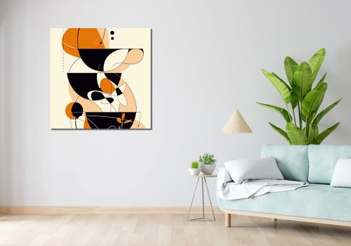 Obraz 90x90cm Taneczne Kręgi na Arena.pl