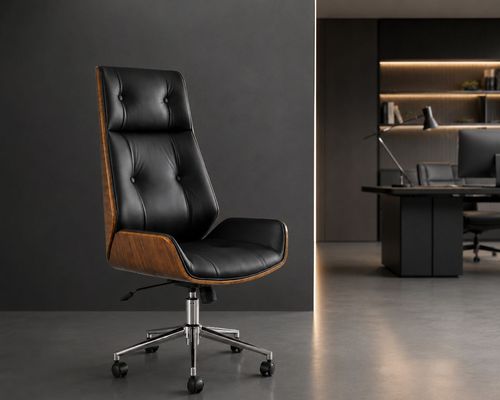 Fotel biurowy czarny Luxury Premium na Arena.pl