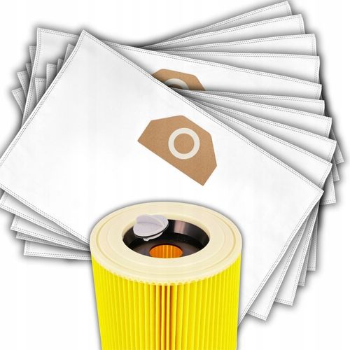 10x WORKI DO ODKURZACZA KARCHER WD3 WOREK WD 3 WD WD 6 SE 4001 Plus na Arena.pl