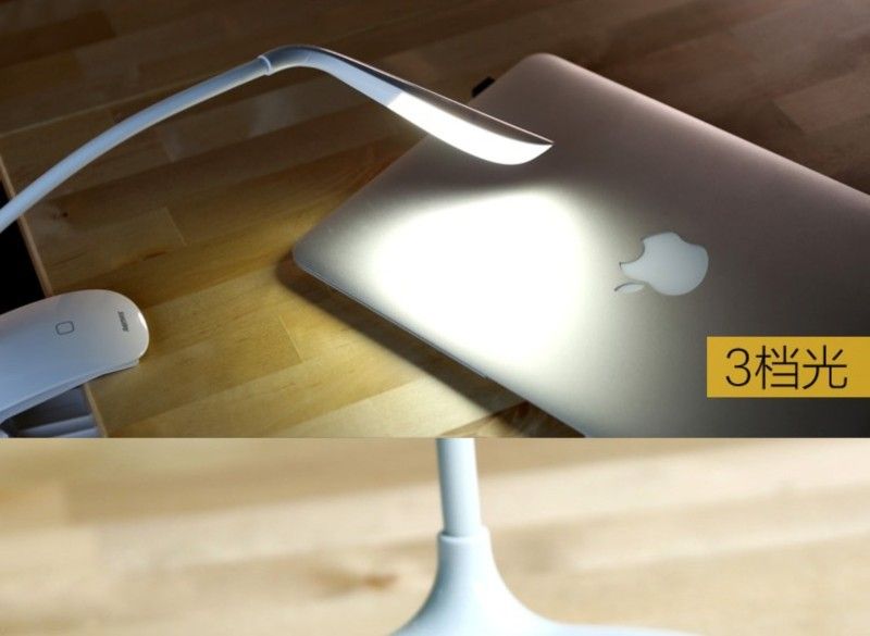 Lampka biurokwa LED COB akumulator usb dotyk zdjęcie 8