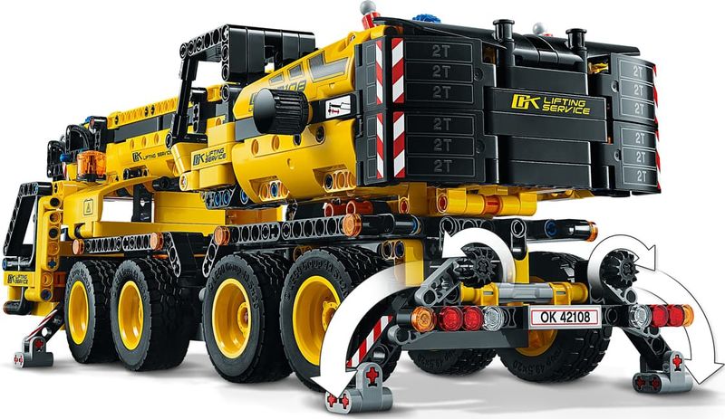 42108 - LEGO Technic - Żuraw samochodowy zdjęcie 7