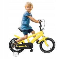 Rower dziecięcy, rower dziecięcy 14', Rower dziecięcy, żółty