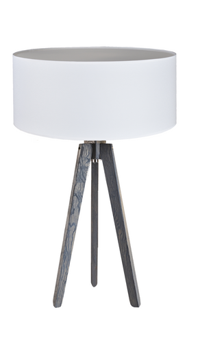 Tripod SABA +  abażur walec E27 na Arena.pl