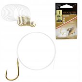 Haczyki WIĄZANE ISEAMA Przypony GOTOWE 10 SZT r 1