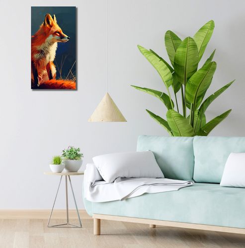 Obraz 30x60cm Spojrzenie Lisicy na Arena.pl