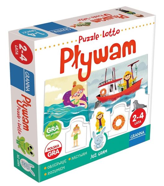 GRA Plywam - puzzle lotto 00400 04007 zdjęcie 4