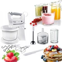 BOSCH MIKSER z misą ROBOT KUCHENNY MFQ36490 SIEKACZ BLENDER 450W MOCNY
