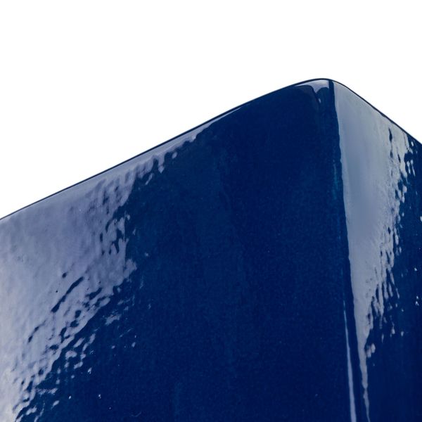 Wazon Ceramiczny Trapez  Kobalt granat flakon zdjęcie 5