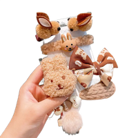 Komplet spinek, wsuwek do włosów Dziewczęcy Beż typ XXVI