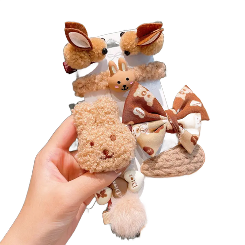 Komplet spinek, wsuwek do włosów Dziewczęcy Beż typ XXVI na Arena.pl