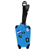 Brelok identyfikator bagażu zawieszka podróżna walizki samolotu adresownik