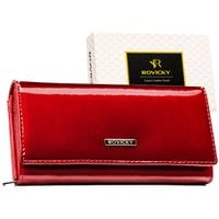 portfel damski skóra+pu rpn-28-lak-5753 red