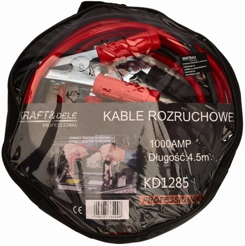 Kable rozruchowe 1000A 4,5m KD1285 na Arena.pl