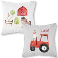 Poszewka 40X40 Dla Dzieci Wesoła Farma 05A