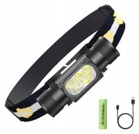 PREMIUM! LATARKA CZOŁOWA maXvision H35B 1747lm LED 5*SST20 LED + aku