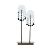 Luxor lampka 2*20W G4 nikiel mat