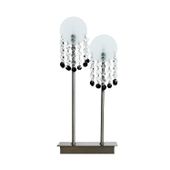 Luxor lampka 2*20W G4 nikiel mat