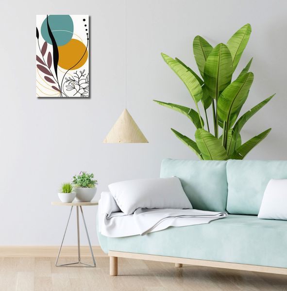 Obraz 30x50cm Geometryczny Ogród zdjęcie 2