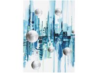 50X70CM MIASTO ZE SNU OBRAZ PION ŚCIAN