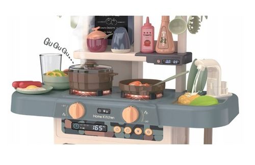 KUCHNIA dla Dzieci interaktywna PARA Garnki KRAN PALNIKI - Zestaw 42 szt. na Arena.pl