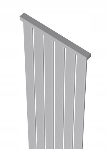 Grzejnik dekoracyjny LOTUS 120x30 SZARY STRUKTURA na Arena.pl