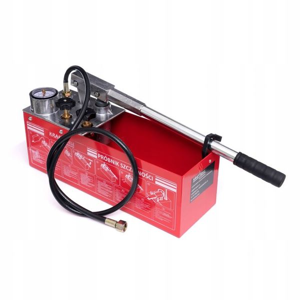 POMPA KONTROLNA DO PRÓB CIŚNIENIOWYCH SZCZELNOŚCI 0-50KG 45ML 12L TESTER zdjęcie 10