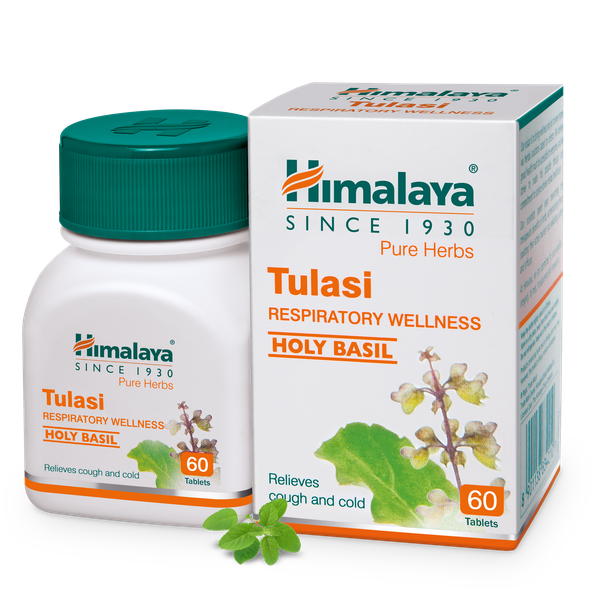 Preparat ziołowy Tulasi Himalay 60 tabletek zdjęcie 1