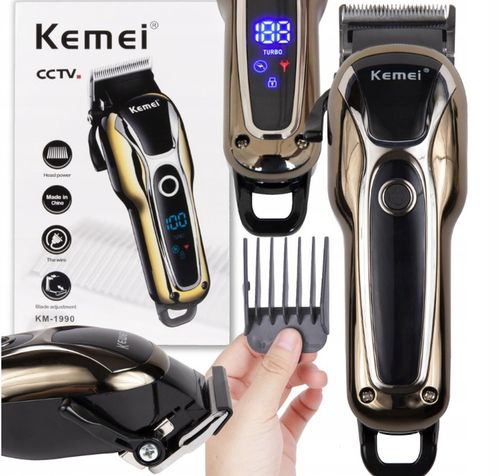 PROFESJONALNA MASZYNKA DO STRZYŻENIA WŁOSÓW BRODY BEZPRZEWODOWA na Arena.pl