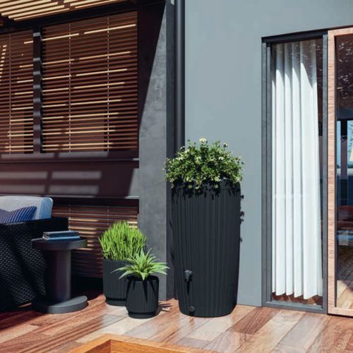 Zbiornik na deszczówkę MIKA 240l | Antracyt na Arena.pl