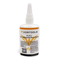 Klej cyjanoakrylowy Kortools do mocowania detali 500G