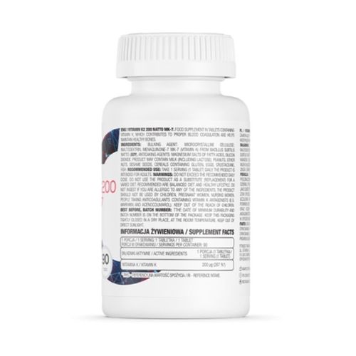 OstroVIt Witamina K2 200 Natto MK-7 90 tabletek na Arena.pl