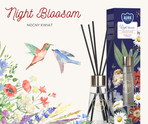 Dyfuzor zapachowy BISPOL Aura AD-001-465 (Nocny kwiat) 50ml na Arena.pl