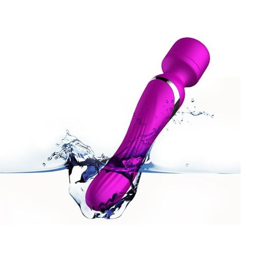 stymulator silicone dual massager usb 7+7 function purple na Arena.pl