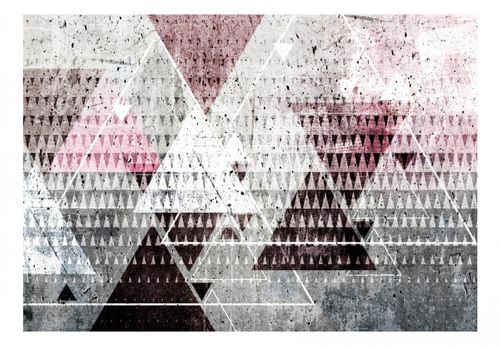 Fototapeta - Trójkąty - 100X70 na Arena.pl