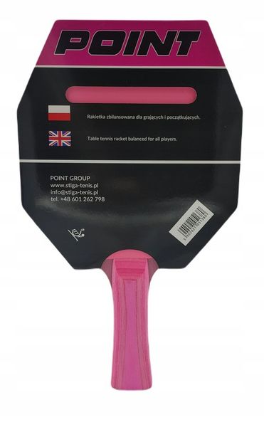 Rakietka do tenisa stołowego POINT ROSE zdjęcie 2