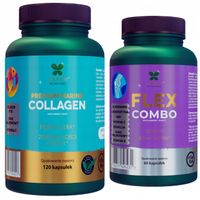 Kolagen rybi na stawy + Chondroityna, Glukozamina MSM i inne - aż 180 kaps