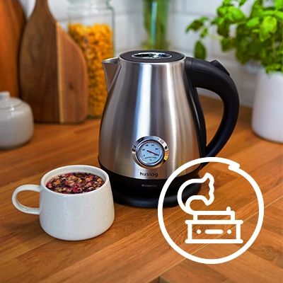 CZAJNIK ELEKTRYCZNY BEZPRZEWODOWY 2200W MOCNY 1,7L SREBRNY RETRO Huslog na Arena.pl