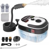 MYJKA PAROWA MOP PAROWY PAROWNICA MOCNA 2500W ZESTAW DO TAPIECRKI FUG OKIEN