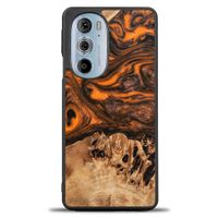 etui bewood unique - motorola edge 30 pro - orange
