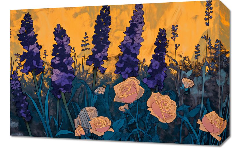 Obraz 60x40cm Złoty Ogród zdjęcie 1
