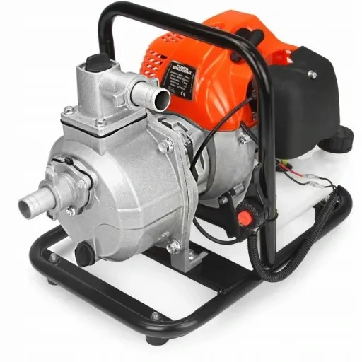 POMPA SPALINOWA 1" CAL MOTOPOMPA DO WODY + OLEJ DEMON zdjęcie 2