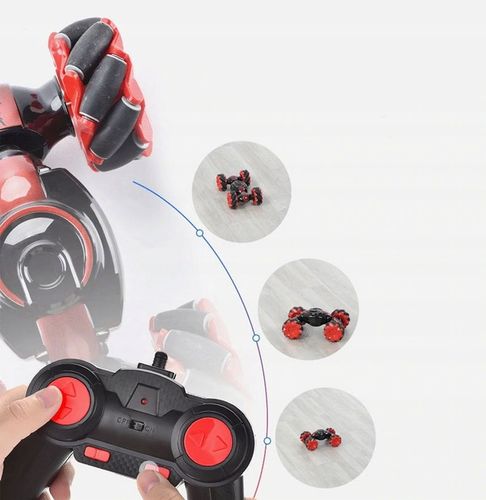 SAMOCHÓD ZDALNIE STEROWANY RĘKĄ GESTAMI + PILOT 4x4 AUTO RC AKUMULATOR LED na Arena.pl