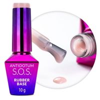 Baza kauczukowa S.O.S. Antidotum MollyNails Creme de Nude 10g