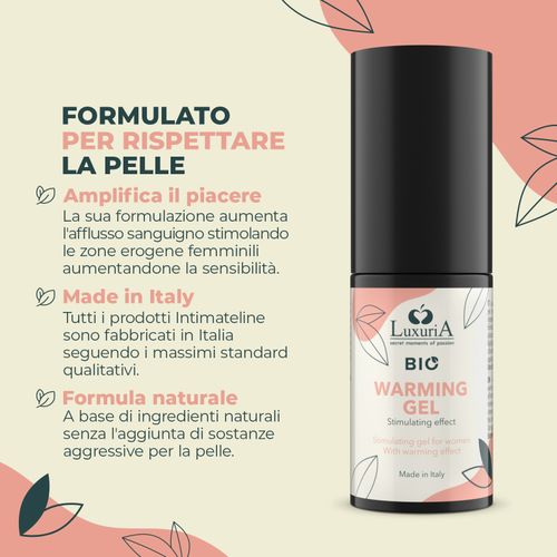 żel stymulujący luxuria bio warming gel 30 ml intimateline na Arena.pl