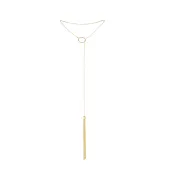 bijoux indiscrets magnifique tickler pendant gold - naszyjnik