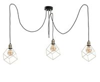 Lampa wisząca 3xE27 TAHO GOLD